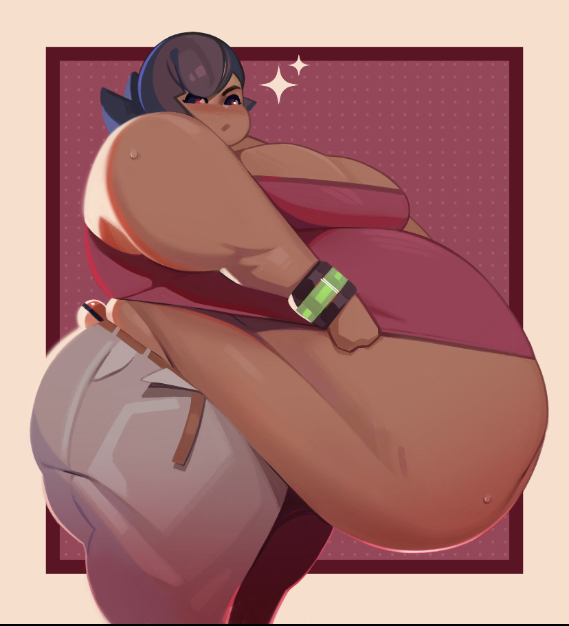 bbw belly_overhang big_belly big_breasts big_butt big_female butt chubby chubby_female fat fat_ass fat_female fat_girl fat_rolls fat_woman huge_belly large_female massive_belly massive_butt morbidly_obese morbidly_obese_female obese obese_female overweight overweight_female pokemon sabrina_(pokemon) sabrina_(pokemon_hgss) ssbbw thick_thighs