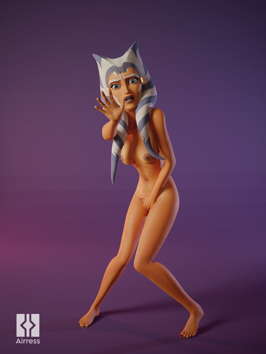 1girls 3d ahsoka_tano airress3d airress3d_(3d-modeller) alien alien_girl alien_humanoid areolae athletic athletic_female background barefoot big_lips black_nails blender blue_eyes breasts caught clone_wars completely_nude completely_nude_female covering covering_crotch covering_self embarrassed embarrassed_nude_female enf eyelashes eyes face_markings facial_markings feet female female_focus female_only headband headgear horn humanoid knees_together_feet_apart lips looking_at_viewer medium_breasts nail_polish nipples nude nude_female open_eyes orange_body parted_lips petite petite_body pink_background pose posing purple_background sad shocked shocked_expression sideboob signature simple_background small_breasts solo solo_female solo_focus spread_legs standing star_wars teeth tentacle tentacle_hair the_clone_wars:_season_seven thin_waist toenail_polish togruta violet_background