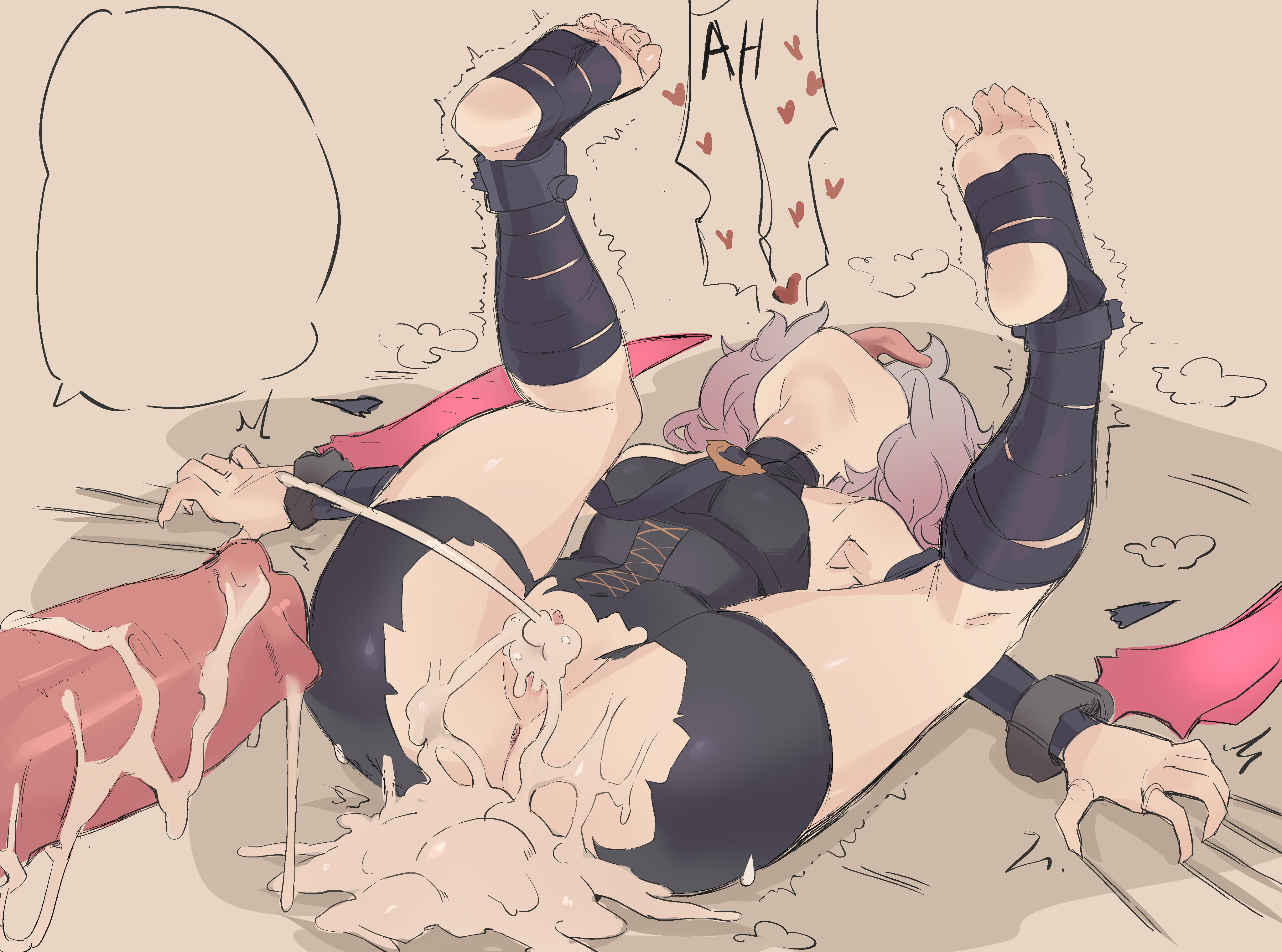 after rape, after sex, briar (league of legends), cafin, clothed sex, clothing, cum, cum gushing, cum in pussy, cum inside, cum leaking, feet, feet up, female, fucked silly, interspecies, league of legends, male, nasus, penis, pussy, rape, tagme, tongue, tongue out, torn clothes, torn clothing, vampire, vampire girl