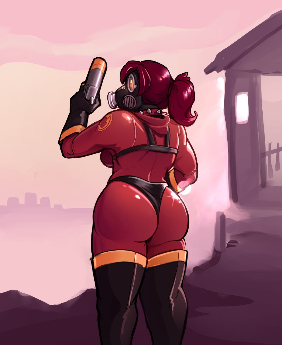 ass fem_pyro female fempyro gas_mask pyro_(team_fortress_2) rule_63 some_stupid_panda tagme team_fortress_2