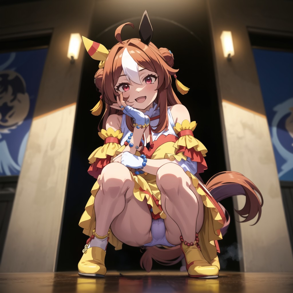 2888076 ai_generated animal_ears copano_rickey_(umamusume) pixiv umamusume umamusume_pretty_derby underwear