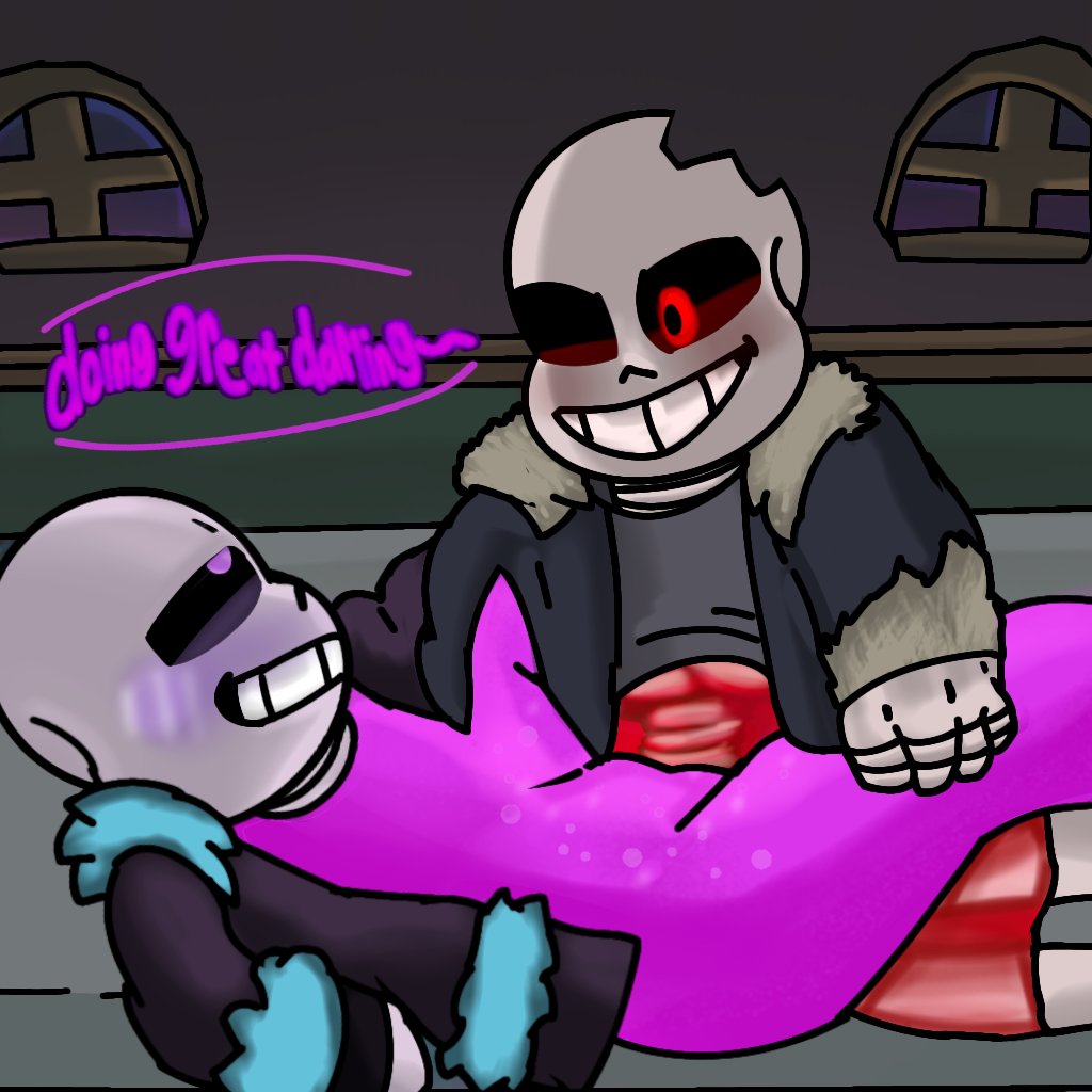 2d color cuntboy dialogue ectobody english english_dialogue english_text holding_leg horror_sans horrortale horrortale_sans intersex missionary_position missionary_sex pink_body praise praising red_body rule_63 sans sans_au sanscest tagme text uncensored underlust underlust_sans undertale undertale_(series) undertale_au zendsboi_(artist)