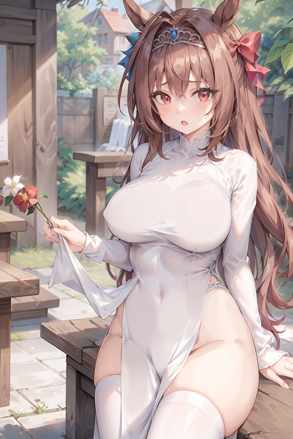 ai generated, daiwa scarlet (umamusume), female, umamusume, umamusume pretty derby