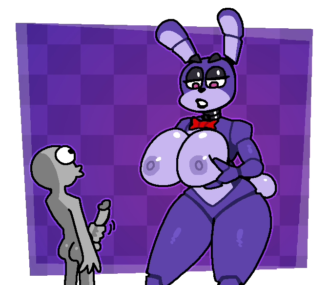 anon bonnie_(fnaf) crushtrap female female_focus five_nights_at_freddy's rule_63