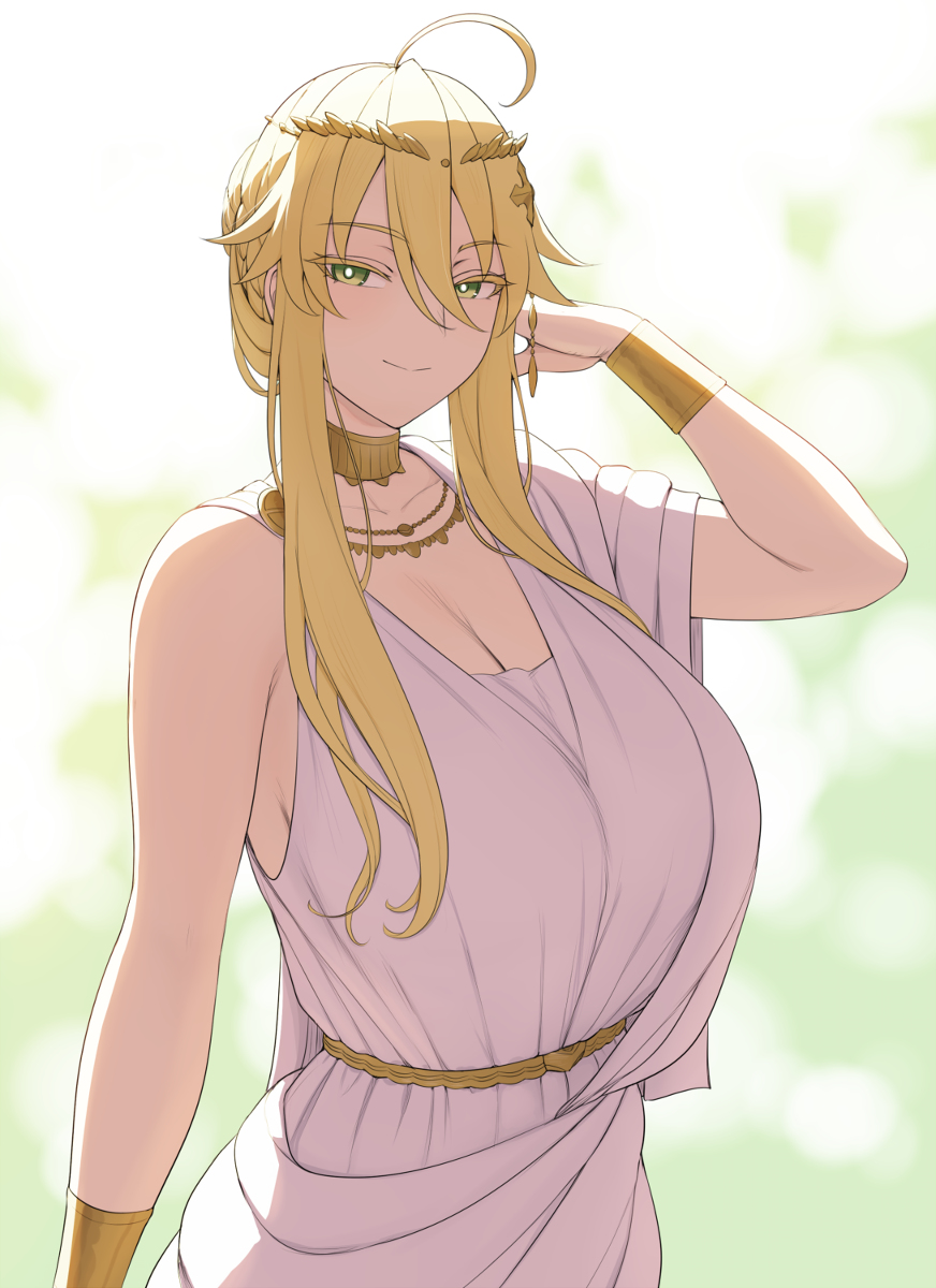 artoria pendragon, artoria pendragon (swimsuit ruler), artoria pendragon (swimsuit ruler) (dream portrait) (fate), blonde hair, fate (series), fate/grand order, female, female only, lowres, lvl (sentrythe2310)