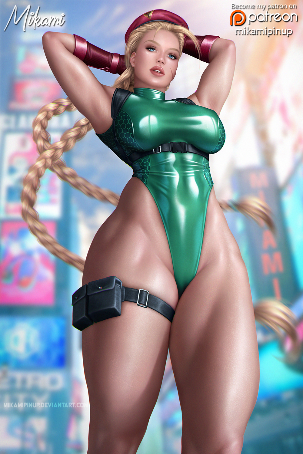 1girls alternate_version_available athletic athletic_female big_breasts breasts british british_female busty cammy_white capcom cleavage curvaceous curvy curvy_figure eyebrows eyelashes eyes female female_focus female_only fit fit_female fully_clothed hair hips hourglass_figure huge_breasts large_breasts legs leotard light-skinned_female light_skin lips mature mature_female mikamipinup revealing_clothes solo solo_female street_fighter thick thick_legs thick_thighs thighs top_heavy upper_body voluptuous waist wide_hips