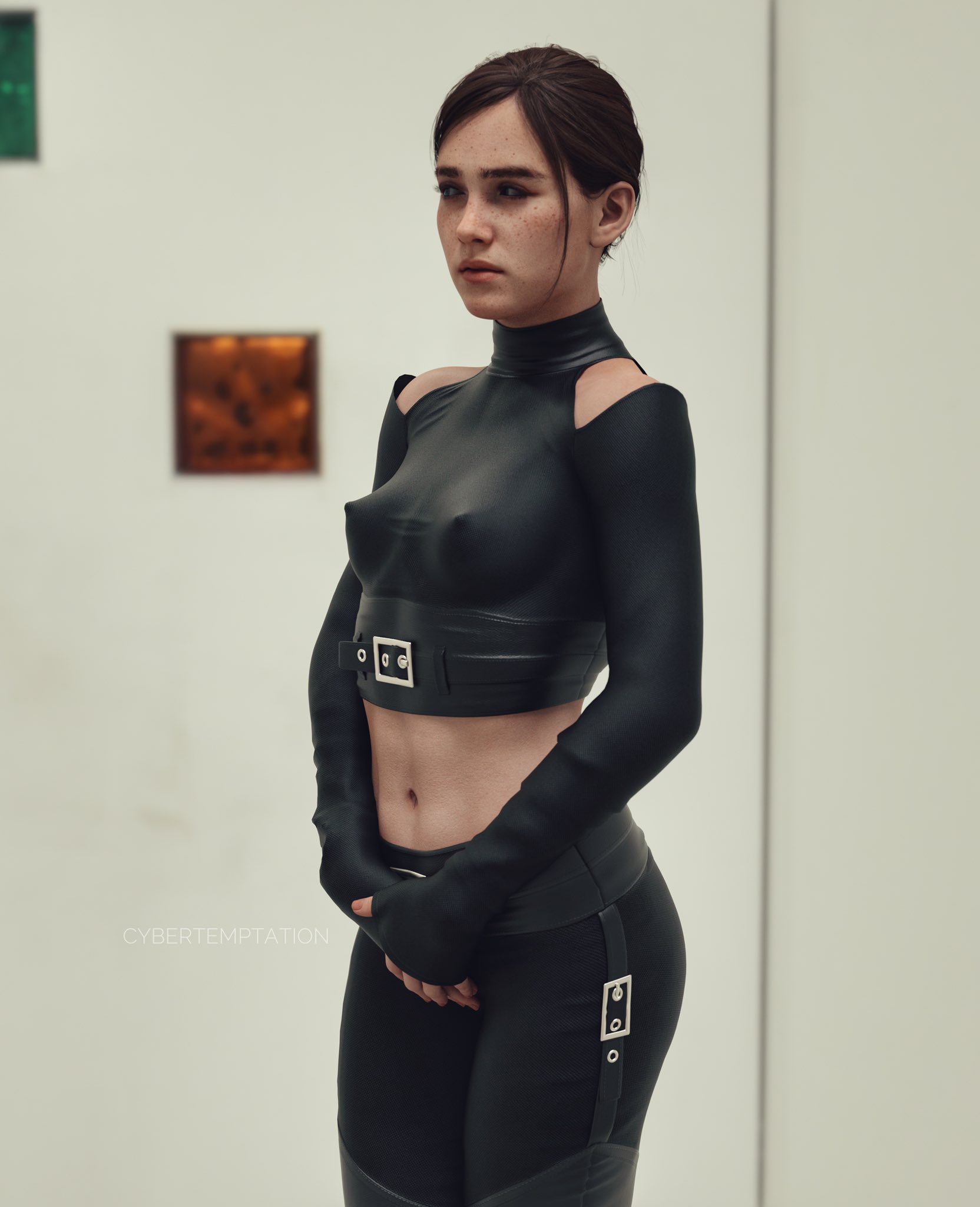 3d, breasts, busty, cybertemptation, ellie (the last of us), ellie williams, female, female focus, female only, hourglass figure, naughty dog, small breasts, tagme, the last of us, the last of us 2, wide hips