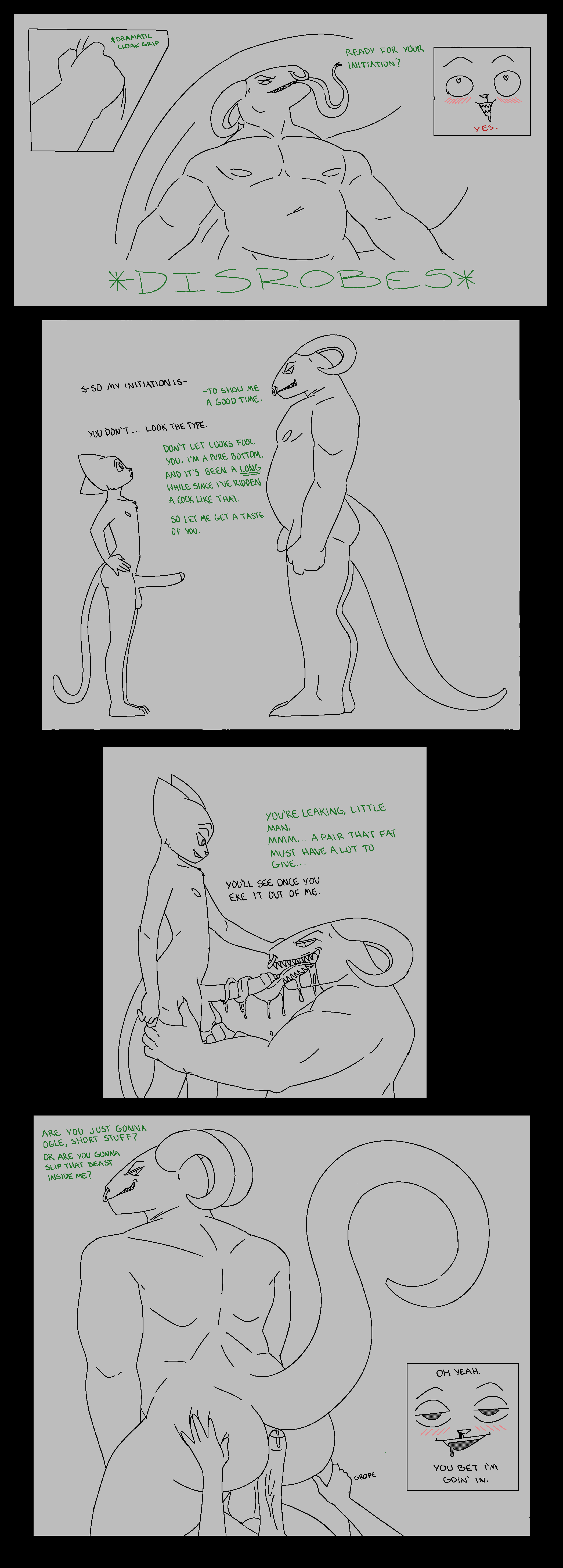 <3_eyes absurd_res anthro argonian ass back_muscles balls bared_teeth belly bethesda_softworks big_balls big_butt big_penis blood blush bodily_fluids bubble_butt butt_grab chest_tuft clothing dialogue dripping drooling duo english_text erection facial_piercing felid genital_fluids genitals hand_on_butt heart hi_res horn hot_dogging huge_butt huge_cock katia_managan khajiit leaking_precum leg_grab licking long_penis long_tongue madmanransom male male/male mammal musclegut muscular muscular_anthro muscular_male nipples nose_piercing nose_ring nosebleed oral penis piercing precum precum_drip prequel_adventure ring_piercing saliva saliva_on_penis saliva_on_tongue scalie size_difference small_dom_big_sub teeth text the_elder_scrolls thigh_grab tongue tongue_out tongue_wrap tongue_wrapped_around_penis tuft undressing webcomic