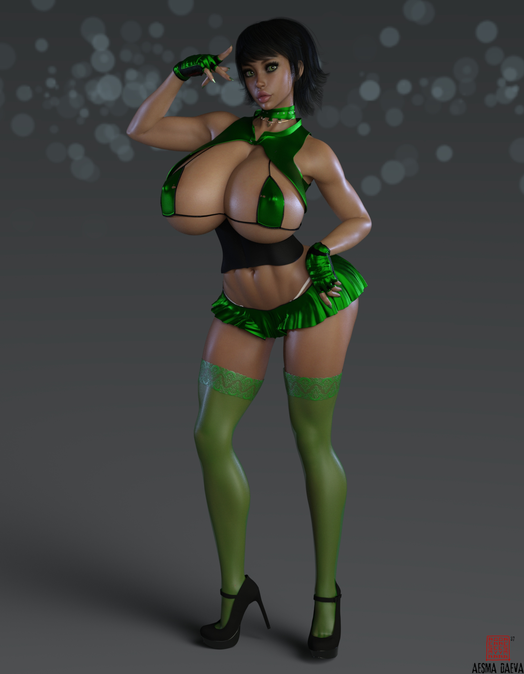 1girls, 3d, aesmadaeva37, aged up, artist name, athletic, athletic female, big breasts, bimbo, bimbo body, bimbo lips, breasts, busty, buttercup (powerpuff girls), cartoon network, cleavage, curvaceous, curvy, curvy figure, digital media (artwork), eyebrows, eyelashes, eyes, female, female focus, female only, fit, fit female, gigantic breasts, hair, hero, heroine, high heels, hips, hourglass figure, huge breasts, human, large breasts, legs, light skin, light-skinned female, lips, massive breasts, mature, mature female, powerpuff girls, superhero, superheroine, thick, thick legs, thick thighs, thighs, tomboy, toned, toned female, top heavy, upper body, voluptuous, waist, watermark, wide hips