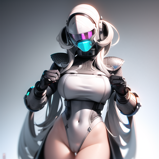 1girls ai_generated armour bust cameltoe cybernetics cyberpunk detailed exposed_thighs female futuristic helmet human large_breasts long_hair navel_visible_through_clothes nemus_waifu_generator neon neon_lights neon_pink not_furry pink_visor pooplool sci-fi science_fiction scifi simple_background sole_female solo solo_female standing_straight synthwave tagme thin_waist tight_clothes tight_clothing very_long_hair visor wasp_waist white_background white_hair