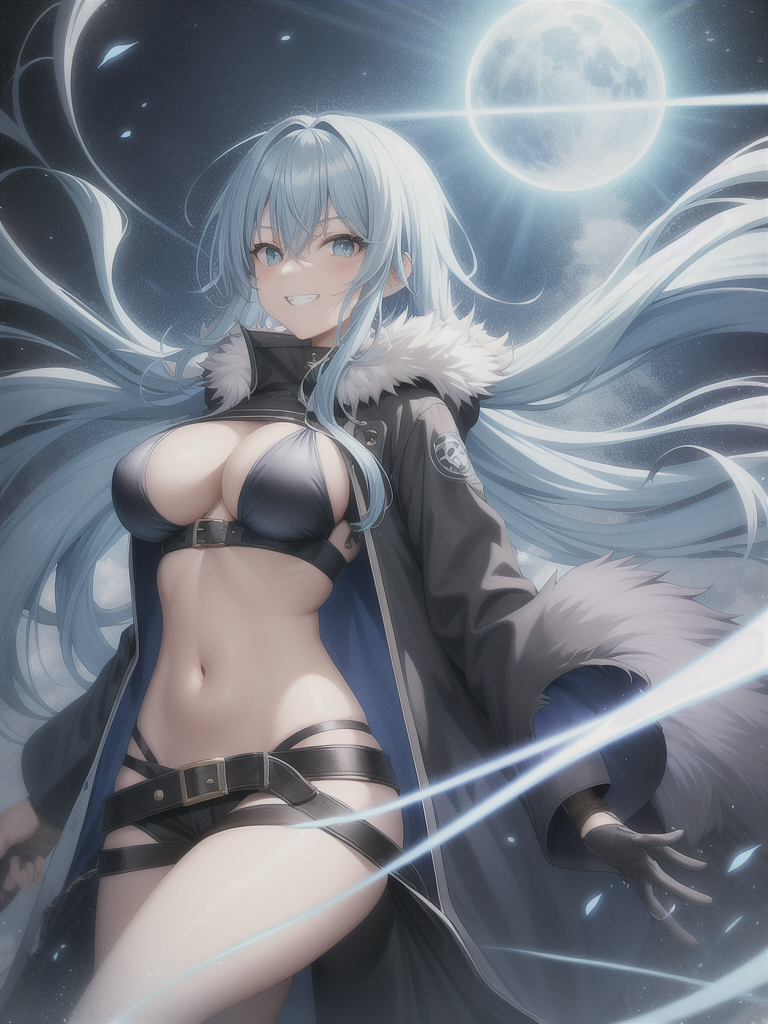 1girls ai_generated aidude alternate_breast_size alternate_costume alternate_eye_color breasts rimuru_tempest