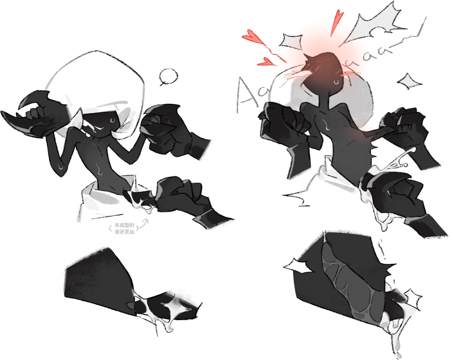 2girls, black body, blush, blush lines, blushing, blushing female, bug, bug girl, female orgasm, female/female, fingering, fingering pussy, hollow knight, hollow knight (franchise), hollow knight: silksong, hornet (hollow knight), insect, insect girl, lace (hollow knight: silksong), lace (hollow knight), lesbian sex, moan, moaning, moaning female, moaning in pleasure, moans, orgasm, pussy, pussy juice, pussy juice drip, size difference, spider, spider girl, squirt, squirting, squirting orgasm, stomach bulge, team cherry, yuri