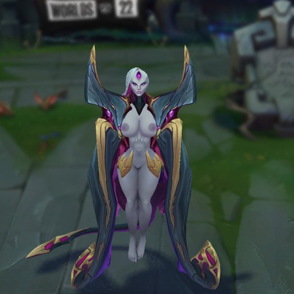 bel'veth exposed_breasts league_of_legends pussy tagme