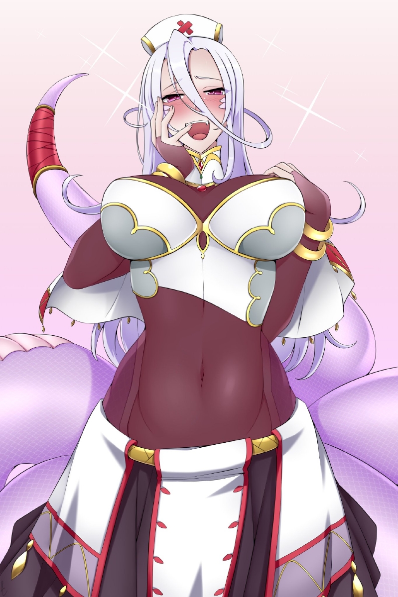 anthro fully_clothed lamia lindaroze monster_musume_no_oisha-san saphentite_neikes