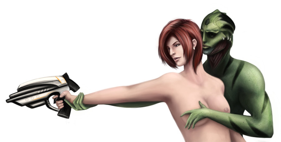 commander_shepard drell femshep interspecies mass_effect tagme thane_krios