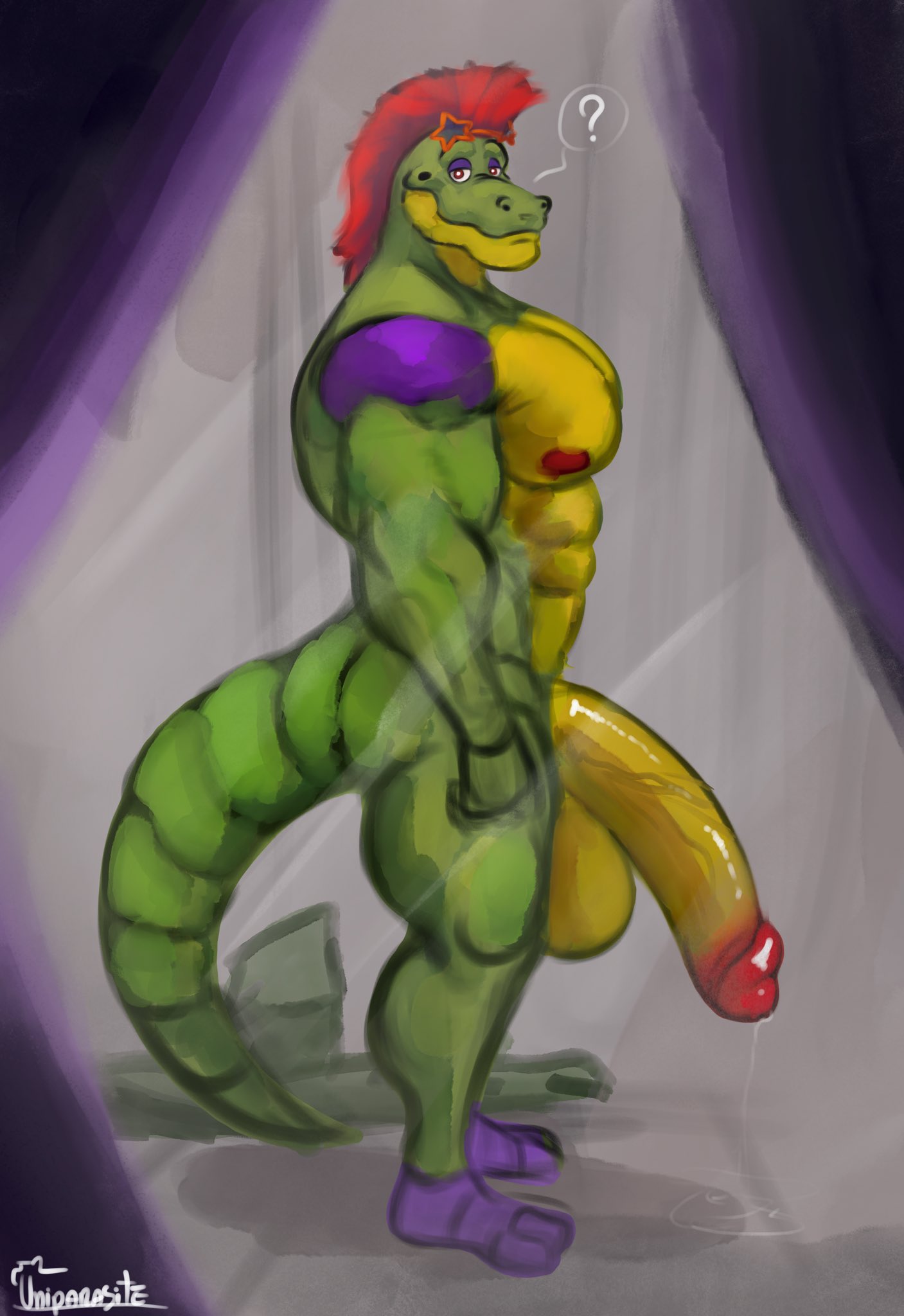 1boy 2022 ? abs alligator alligatorid alternate_version_available anthro anthro_focus anthro_only anthro_solo artist_logo artist_name balls ballsack bara bara_tiddies bara_tits barazoku biceps big_balls big_cock big_muscles big_pecs big_penis big_testicles cock completely_nude completely_nude_male crocodile crocodilian crocodylid dick digital_drawing_(artwork) digital_media_(artwork) five_nights_at_freddy's five_nights_at_freddy's:_security_breach flaccid flaccid_cock foreskin foreskin_folds furry furry_male furry_only gay gigantic_penis gigantic_testicles glans glasses glasses_on_forehead green_skin half-closed_eyes huge_balls huge_cock huge_testicles humanoid humanoid_genitalia humanoid_penis hyper_balls hyper_genitalia hyper_penis hyper_testicles intact large_penis long_penis looking_at_viewer male male_nipples male_only mohawk_(hairstyle) montgomery_gator_(fnaf) muscles muscular_anthro muscular_arms muscular_legs muscular_male muscular_thighs nude nude_male pecs penis penis_awe penis_out precum precum_drip precum_on_ground precum_on_penis precum_string precum_trail presenting_balls presenting_penis red_eyes red_hair reptile reptile_humanoid retracted_foreskin scottgames scrotum semi-erect shoulder_pads smile smiley_face smiling smiling_at_viewer smooth_penis smooth_skin solo solo_anthro solo_in_panel solo_male star_glasses steel_wool_studios sunglasses sunglasses_on_forehead testicles thick_ass thick_penis thick_tail uncut uniparasite veins_on_dick veiny_penis