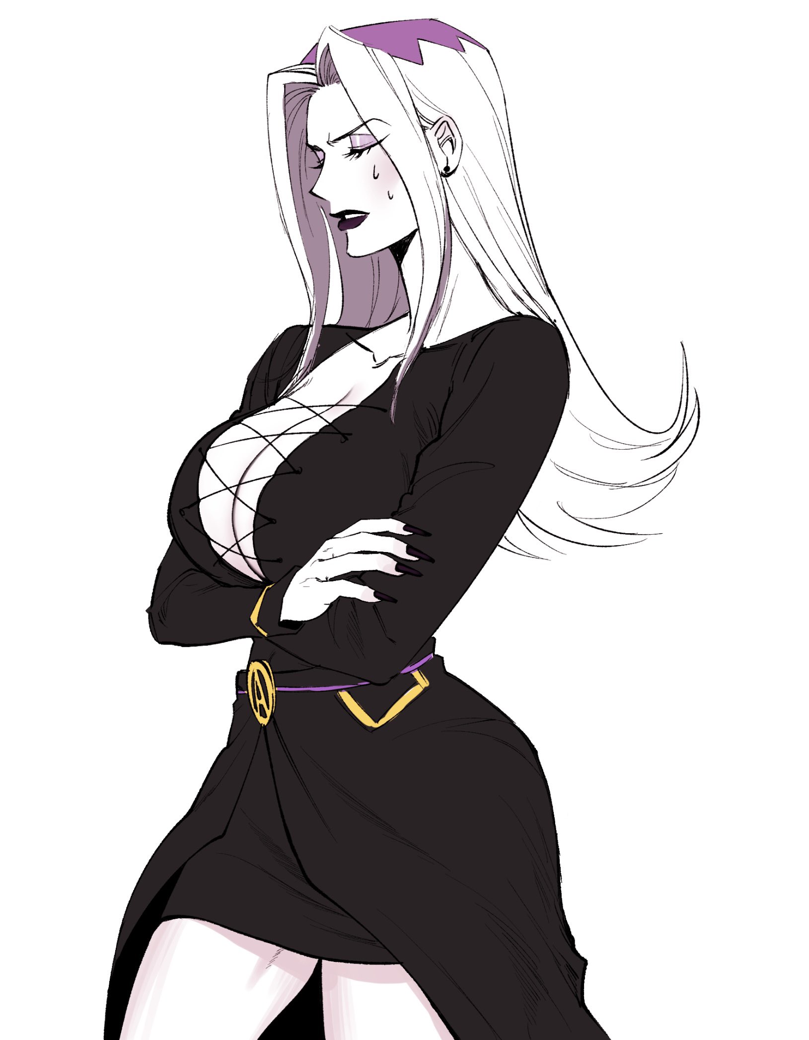 breasts, female, human, jojo's bizarre adventure, leone abbacchio, rule 63, saint jojo, shounen jump, vento aureo