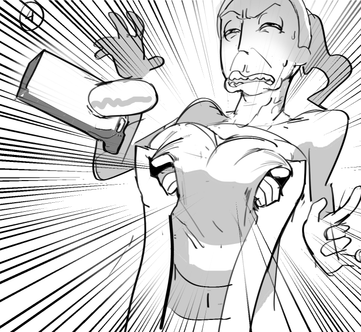 1girls, big breasts, breasts, female, matchattea, monochrome, morty smith, nipple twist, no color, pain, pinching nipples, rick and morty, summer smith, tagme