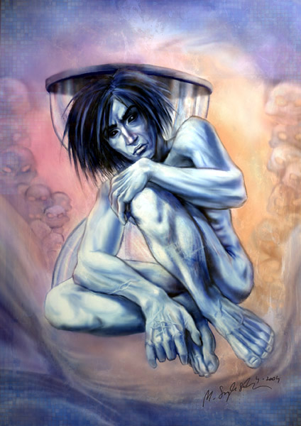 1boy artist_request dc dream dream_of_the_endless endless male male_only nude solo the_sandman vertigo_comics