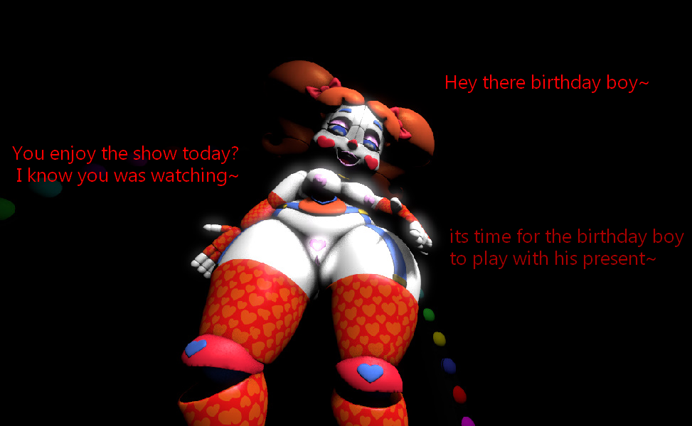 3d 3d_(artwork) animatronic animatronic_female baby_(fnafsl) circus_baby circus_baby_(fnaf) five_nights_at_freddy's five_nights_at_freddy's:_sister_location fnaf milf scottgames sexbot_circus_baby sister_location solo solo_female text