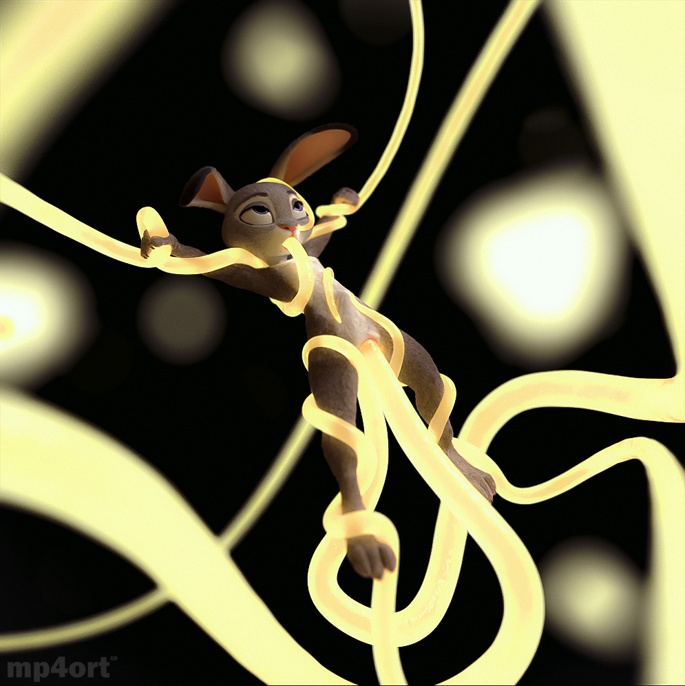 3d_(artwork) anthro biped blender_(software) bondage bound digital_media_(artwork) disney duo female judy_hopps light mp4ort multiple_images multiple_scenes solo tentacle tentacle_sex zootopia