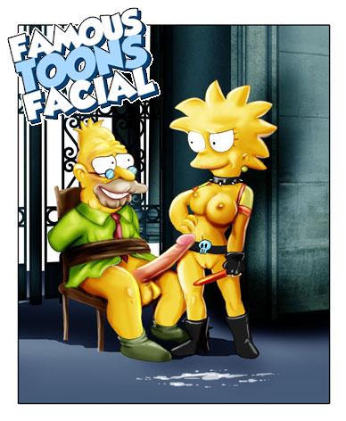 1boy 1girls abraham_simpson age_difference balls ballsack bottomless breasts color erection famous-toons-facial female grandfather_and_granddaughter human human_only incest lisa_simpson male nipples penis scrotum shaved_crotch straight testicles the_simpsons toony vagina veiny_penis yellow_skin