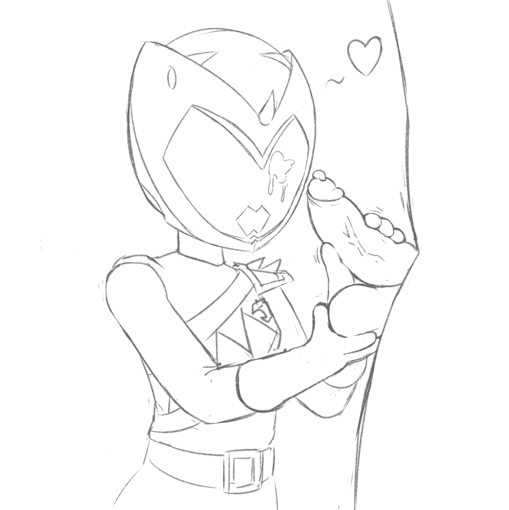 amy_yuzuki cum_on_face ejaculation handjob kyoryu_pink miscon pink_ranger power_rangers power_rangers_dino_charge shelby_watkins sketch super_sentai zyuden_sentai_kyoryuger