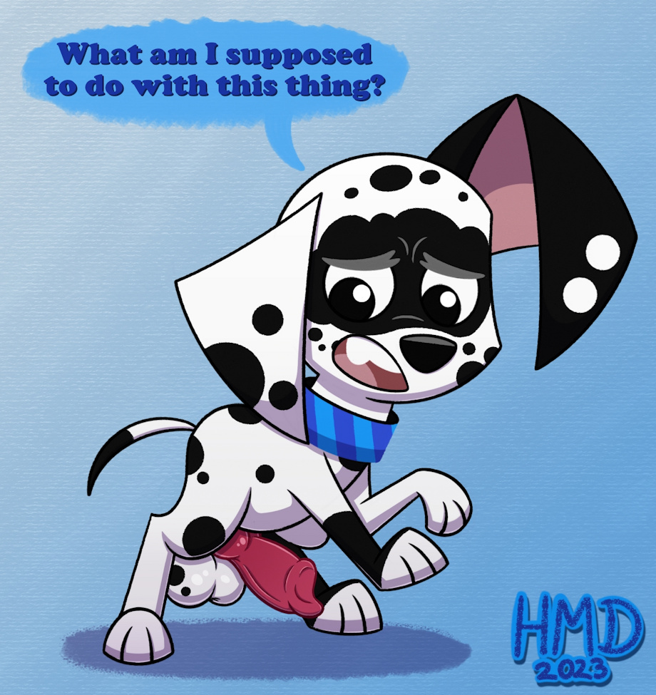 101_dalmatian_street 101_dalmatians cub disney dizzy_(101_dalmatians) feral hmdkoba