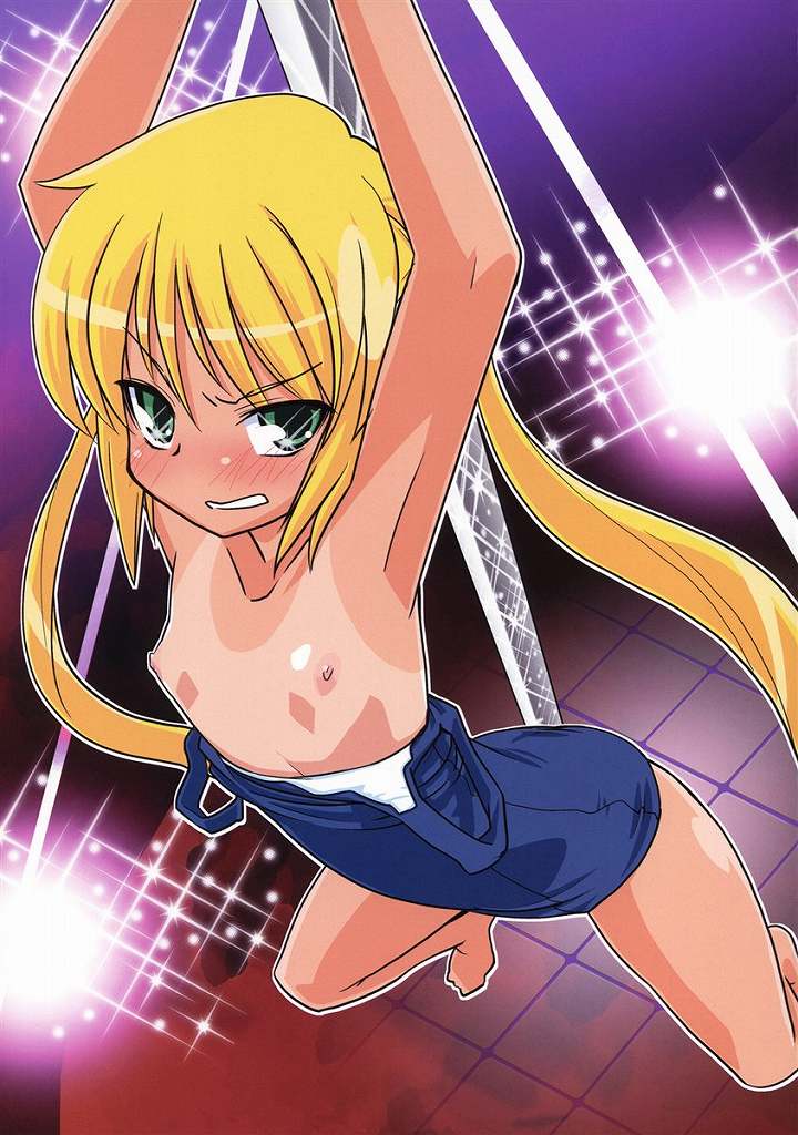 hayate_no_gotoku! nagi_sanzenin one-piece_swimsuit pointy_chin pole_dancing swimsuit tagme