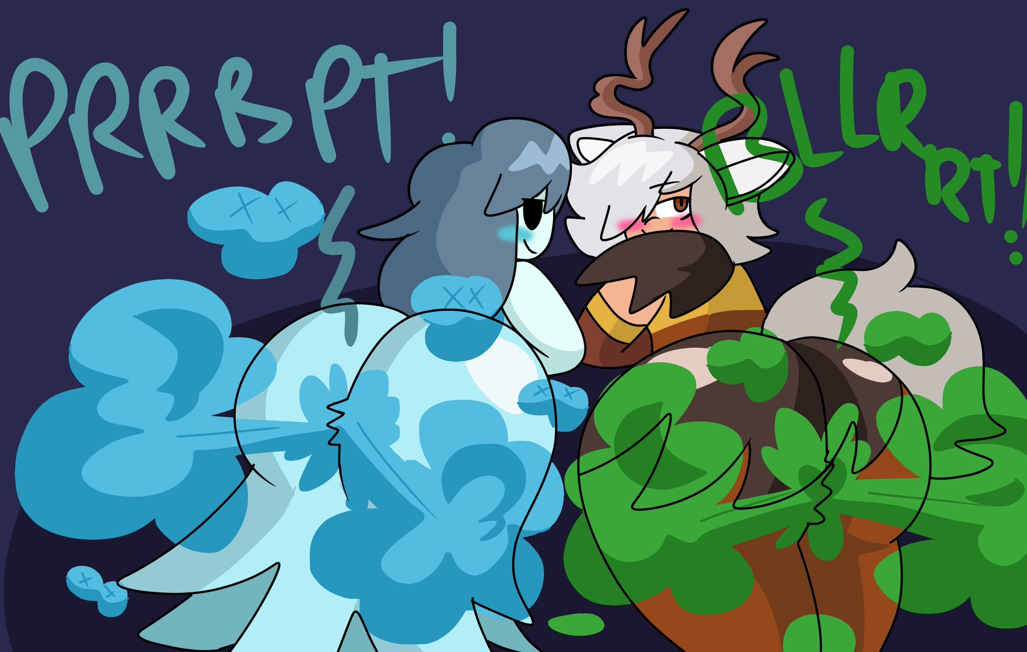 ass, brap, brappycatty, fard, fart, fart fetish, farting, farts, female, fetish, gassy, ghost, ghost girl, spooky (shojs), spooky's house of jump scares, spooky's jump scare mansion, sunniefunnie, tirsiak