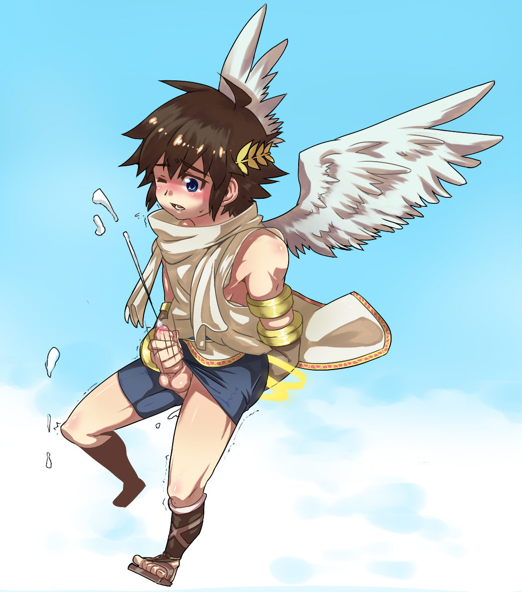 1boy kid_icarus lvlv male male_only nintendo pit_(kid_icarus) tagme