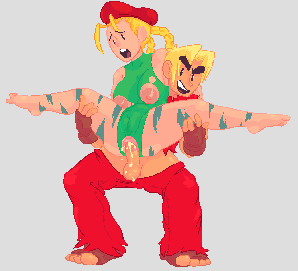 1boy 1girls ahoge alternate_breast_size anal_sex asian asian_male balls big_breasts biracial biracial_male blonde_hair braid breasts cammy_white capcom caprine clothed_sex cum cum_in_ass cum_inside ejaculation erection female female_focus gloves hat huge_ahoge human human_only ken_masters large_breasts lift light-skinned_female light-skinned_male light_skin male nipples noill open_mouth penis pussy sex source_request straight street_fighter testicles torn_clothes uncensored unitard upset