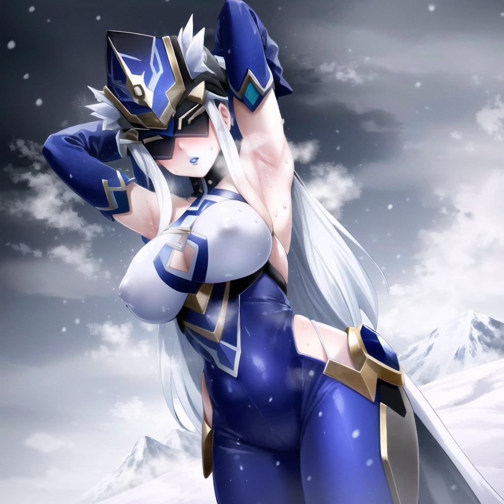1girls ai_generated big_breasts big_thighs breasts busty fatui fatui_mirror_maiden_(genshin_impact) female genshin_impact huge_breasts huge_thighs large_breasts large_thighs mr.clonebirb thick_thighs thighs voluptuous