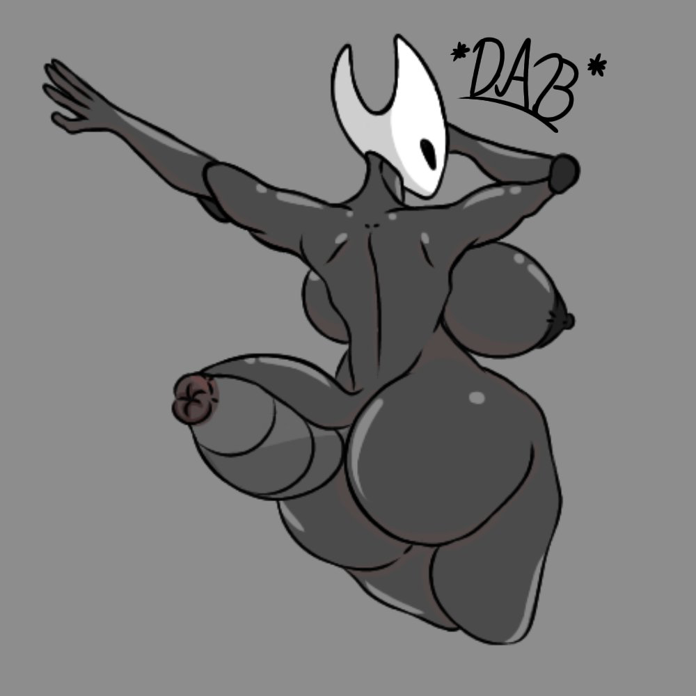 1girls anthro anthro_only anthrofied areolae ass bare_shoulders big_ass big_breasts black_body breasts completely_nude dab dabbing female female_only gatofashado hips hollow_knight hornet_(hollow_knight) huge_breasts humanoid large_ass large_breasts meme naked naked_female nipples nude nude_female nudity rear_view solo solo_female thick thick_ass thick_thighs thighs wide_hips