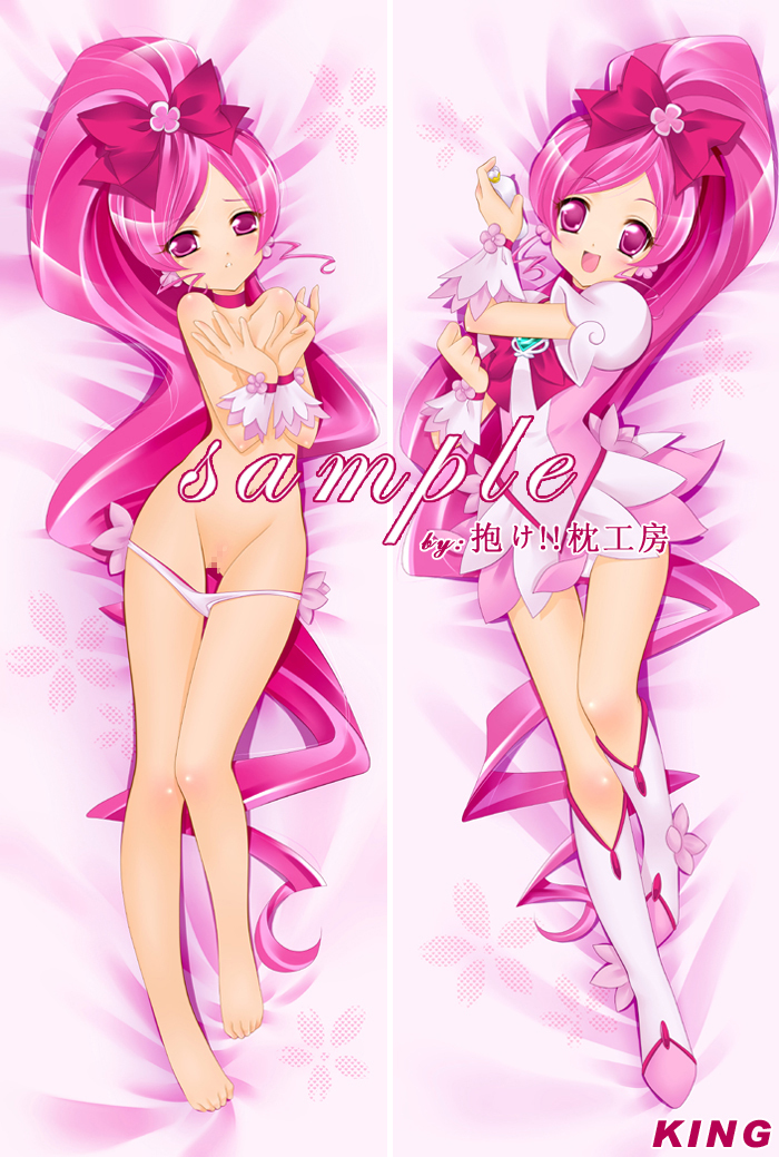 anki bow censored clothing cure_blossom dress heartcatch_pretty_cure! magical_girl panties pretty_cure tagme tsubomi_hanasaki