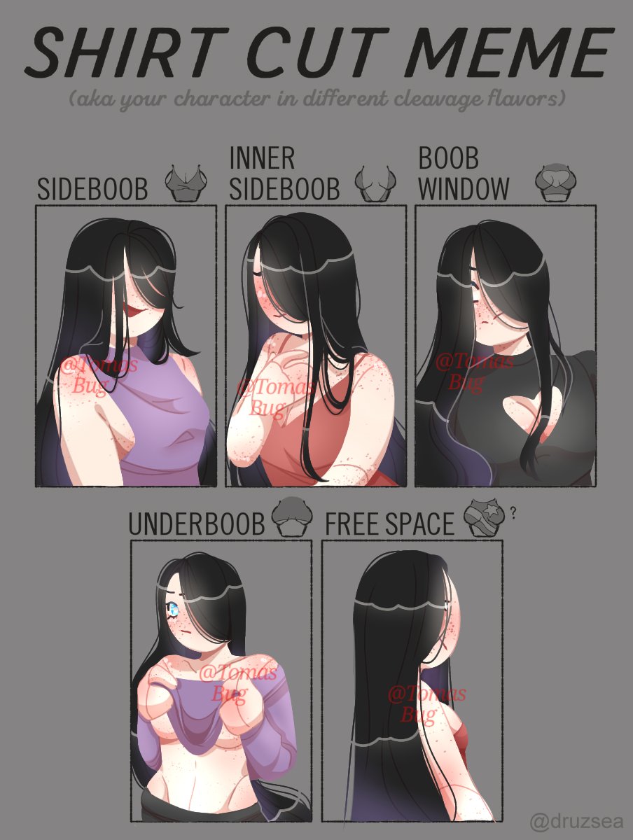 1girls black_hair countryhumans countryhumans_girl female female_only gray_background humanized long_hair meme prussia_(countryhumans) safe sfw shirt_cut_meme simple_background