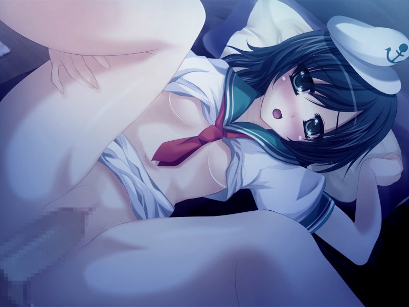 black_hair breasts censored green_eyes minamitsu_murasa onsen_tamago_(nurumayu_onsen) penis sex touhou underboob