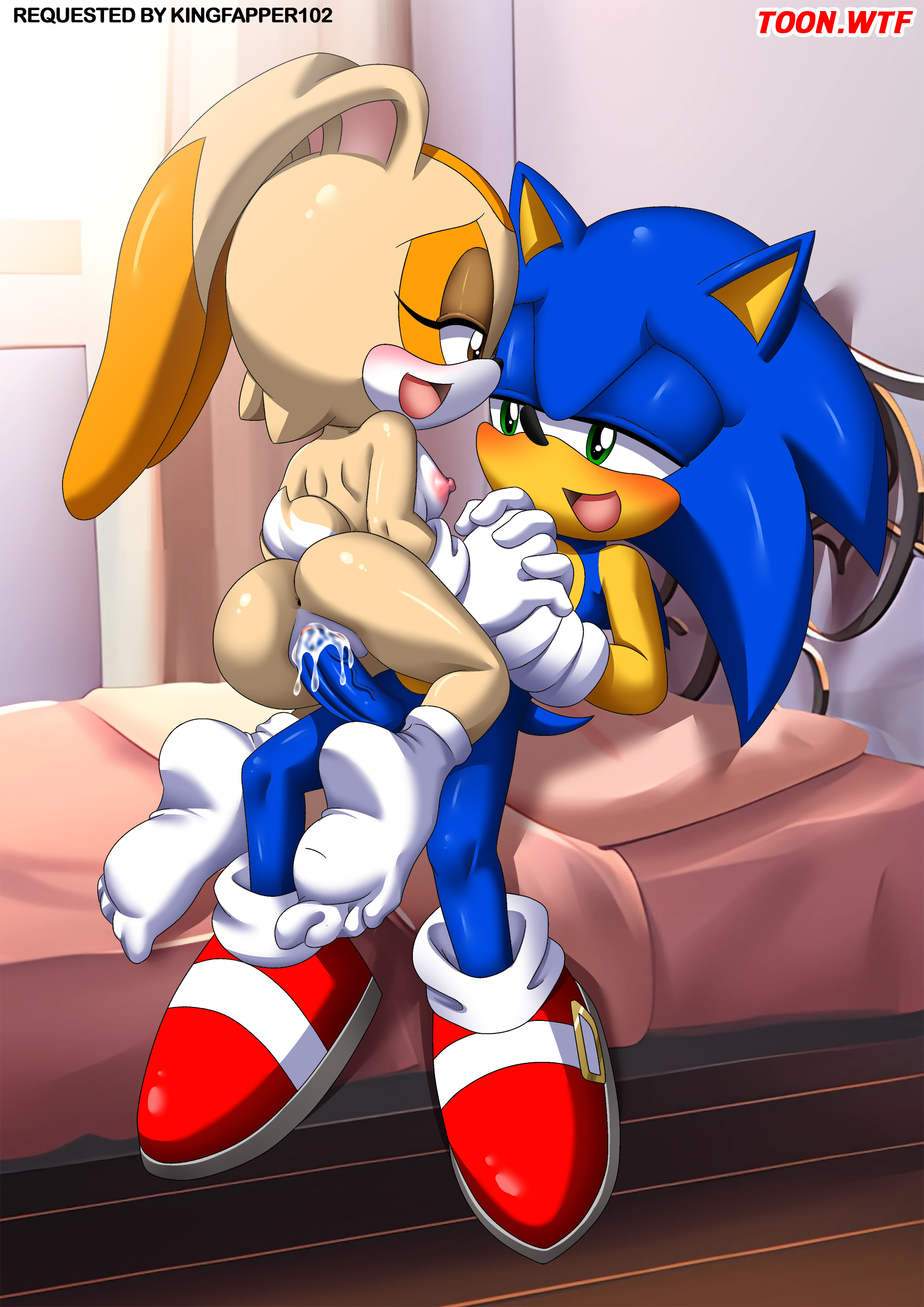 1boy, 1girls, age difference, anthro, anus, ass, bbmbbf, blush, breasts, cream the rabbit, cum, cum in pussy, cum inside, female, furry, hedgehog, interspecies, male, male/female, mobius unleashed, nipples, nude, open mouth, palcomix, penis, pussy, sega, sex, sideboob, sonic (series), sonic the hedgehog, sonic the hedgehog (series), teenager, tongue, toon.wtf, vaginal penetration, vaginal sex, young, younger female