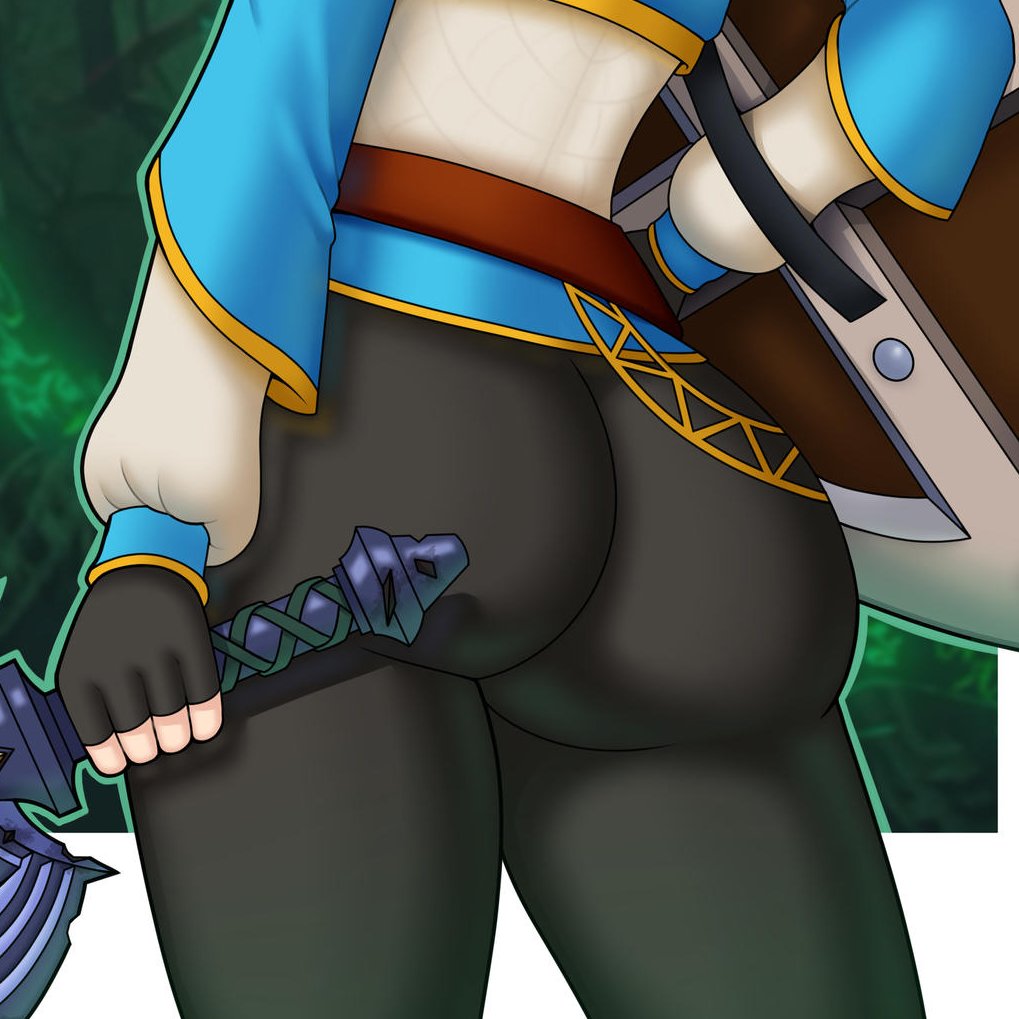 1girls ass ass_focus black_legwear bubble_butt clothed female female_only mwxxxart princess_zelda solo tears_of_the_kingdom the_legend_of_zelda the_legend_of_zelda:_breath_of_the_wild thick_thighs tights zelda_(tears_of_the_kingdom)