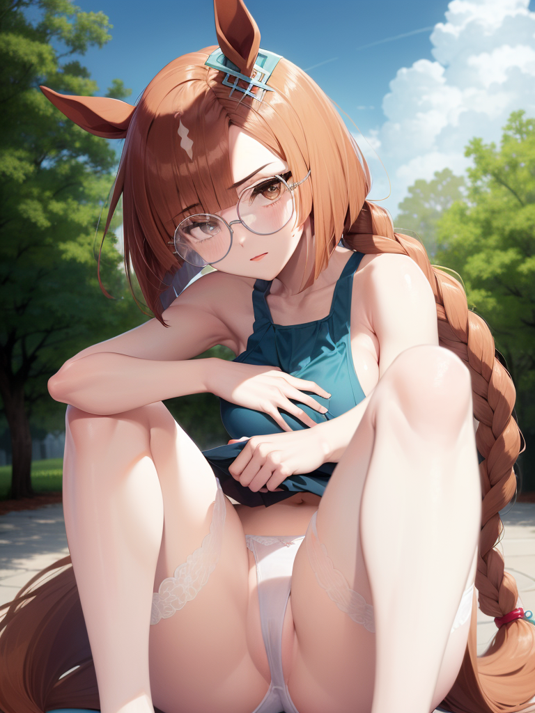 ai_generated animal_ears cygames dmm_games doujin fictional fictional_product fictitious horse_ears_girl ikuno_dictus_(umamusume) inspired_by_real_derby_horse japan_umamusume_training_schools_and_colleges nsfw seductive sensitive tracen_academy umamusume umamusume_pretty_derby umsk unofficial うましこ ウマシコ