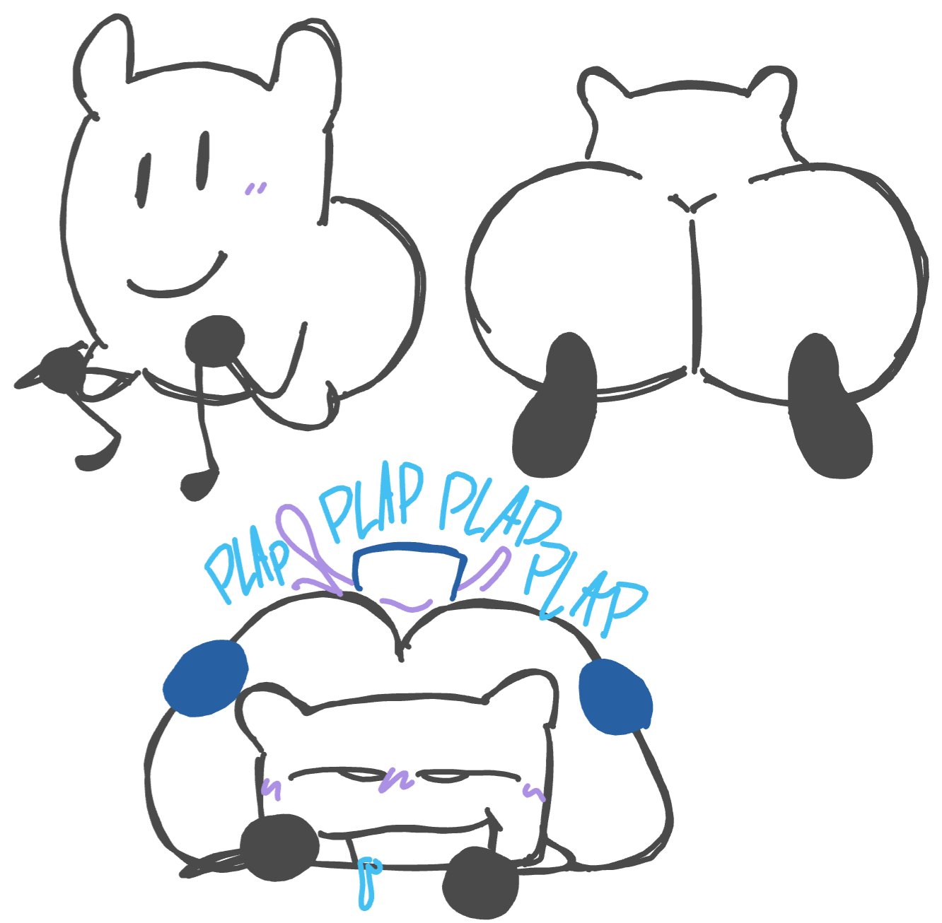 Rule 34 Dev - anal anal_sex ass battle_for_dream_island bfdi big_ass big_bu...