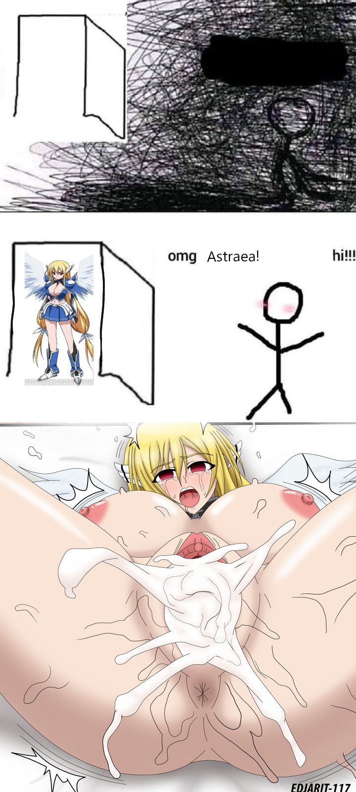 2023 ahe_gao astraea astraea_(sora_no_otoshimono) big_breasts cum_inside edjarit-117 huge_breasts meme meme_reference omg_hi! sora_no_otoshimono tagme