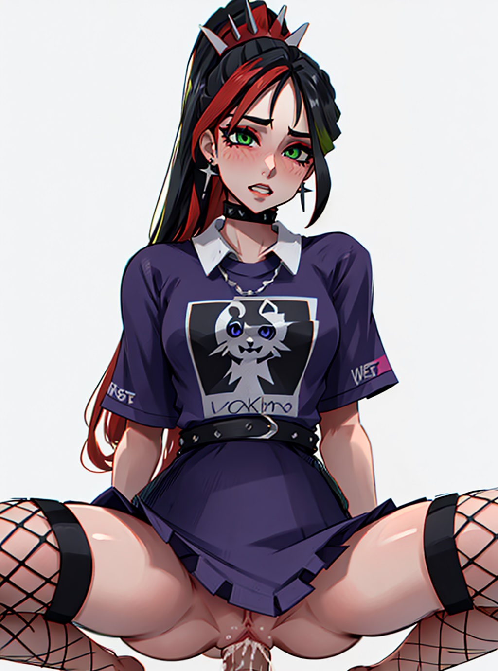 1girls, ai generated, black hair, female, fortnite, helsie (fortnite), ponytail, tagme, wardens