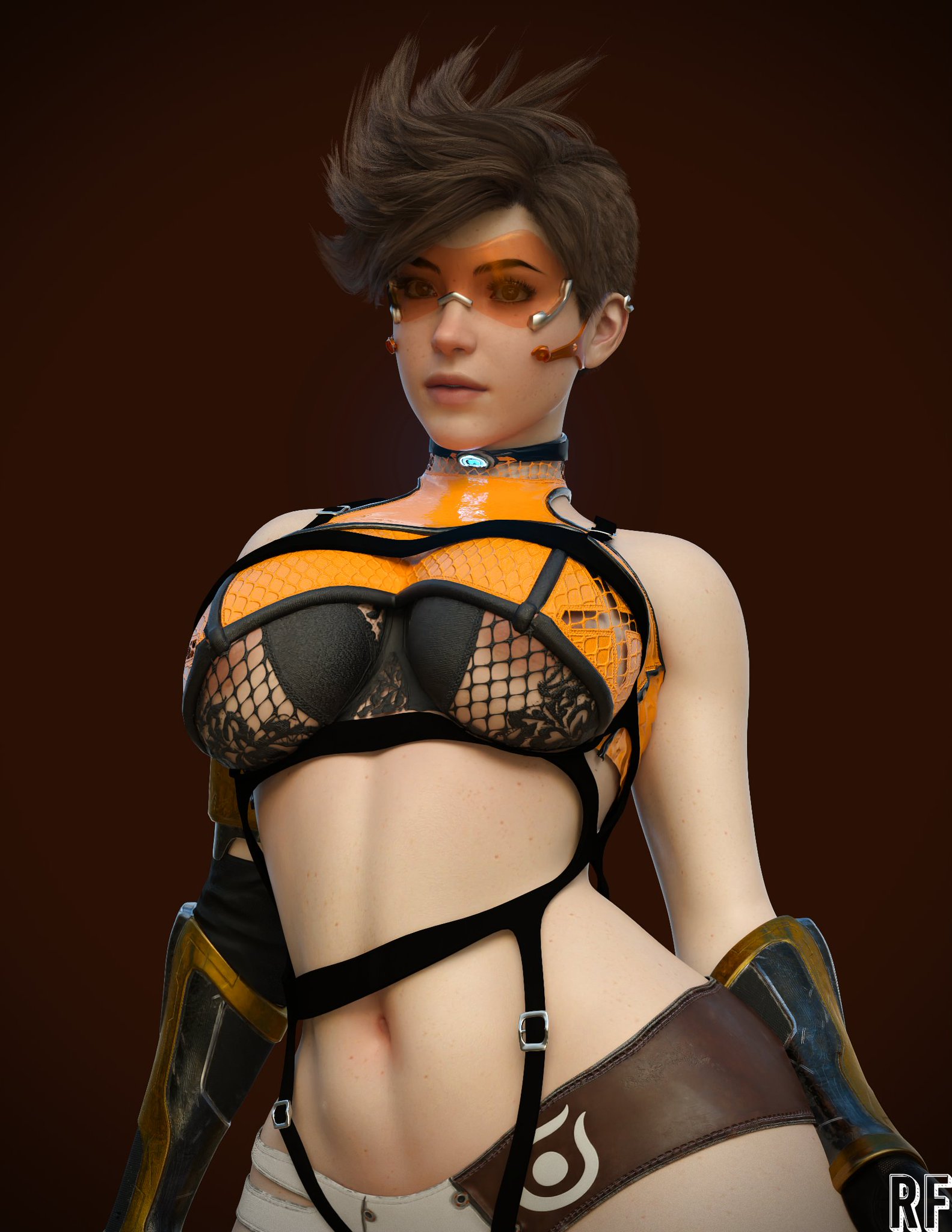 1girls, 3d, ass, athletic, athletic female, big ass, big breasts, blizzard entertainment, bottom heavy, breasts, british, british female, brown hair, bubble ass, bubble butt, bust, busty, caucasian, caucasian female, curvaceous, curves, curvy, curvy figure, digital media (artwork), european, eyebrows, eyelashes, eyes, female, female focus, female only, fit, fit female, game character, hair, hips, hourglass figure, huge ass, huge breasts, human, large ass, large breasts, legs, lena oxton, light skin, light-skinned female, lips, long legs, mature, mature female, orange-tinted eyewear, overwatch, overwatch 2, partially clothed, rude frog, short hair, slim, slim waist, solo, thick, thick legs, thick thighs, thighs, tinted eyewear, top heavy, tracer, upper body, video game, video game character, visor, voluptuous, waist, wide hips