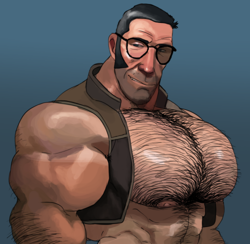 1boy body_hair human male male_only mge mge_brother remert sarah_borrows sniper_(team_fortress_2) sniperstalker solo solo_male tagme team_fortress_2