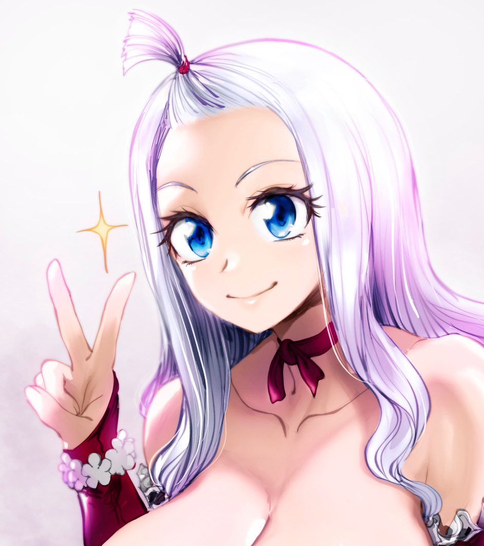 1girls, armwear, big breasts, blush, breasts, busty, choker, cleavage, cute, exposed breasts, fairy tail, female, female focus, female only, hi res, high resolution, highres, large breasts, light skin, light-skinned female, lips, lipstick, makeup, mirajane strauss, pale skin, pale-skinned female, peace sign, pink lips, pink lipstick, ponytail, pose, posing, short ponytail, smile, smiling, smiling at viewer, solo, solo female, solo focus, thegoldensmurf, tied hair, v, voluptuous, voluptuous female, white background, white hair, white-haired female