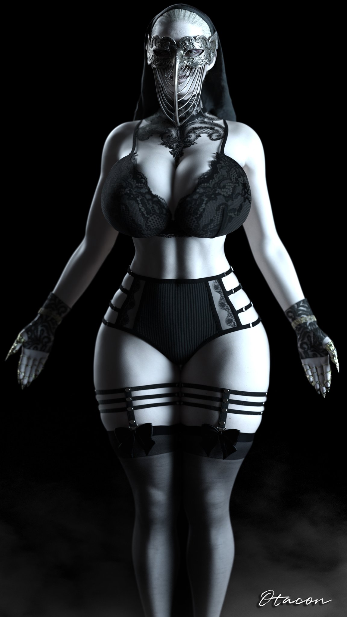 1girls, 3d, 3d (artwork), big breasts, biohazard, blonde hair, breasts, capcom, curvaceous, curvy, curvy body, curvy female, curvy figure, curvy hips, digital media (artwork), female, huge breasts, human, humanoid, large breasts, light skin, light-skinned female, mature, mature female, milf, mother miranda (resident evil), mutant, otacon212, pale skin, pale-skinned female, resident evil, resident evil 8: village, slim waist, solo, solo female, thick hips, thick legs, thick lips, thick thighs, thighs, top heavy, voluptuous, waist, wide hips