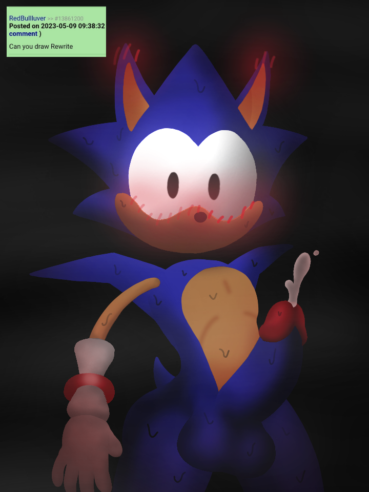 1boy 2023 back_spikes balls blue_fur blush blush blushing_ears bunbreed cum cumming cumshot fnf_mods friday_night_funkin friday_night_funkin_mod gloves glowing_eyes head_spikes hedgehog lineless long_ears long_gloves looking_at_viewer male male_only no_mouth penis penis_out presenting_penis request rewrite_(sonic.exe) ring rule_34_comment sega shocked_eyes solo solo_male sonic.exe sonic_(series) sonic_the_hedgehog_(series) steam steamy sweat sweating tail thick_thighs thighs thin_arms