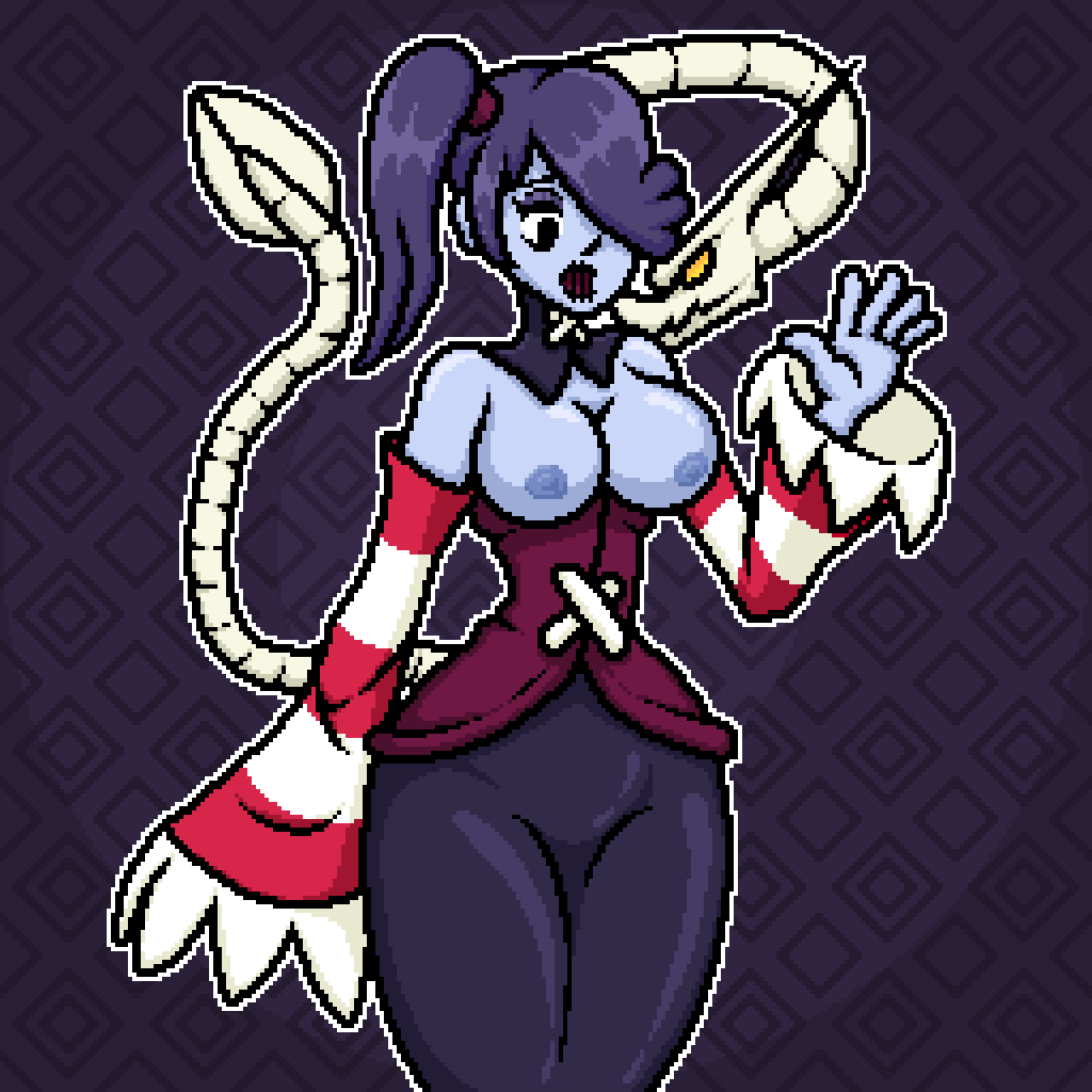 moncho_mr pixel_art skullgirls squigly