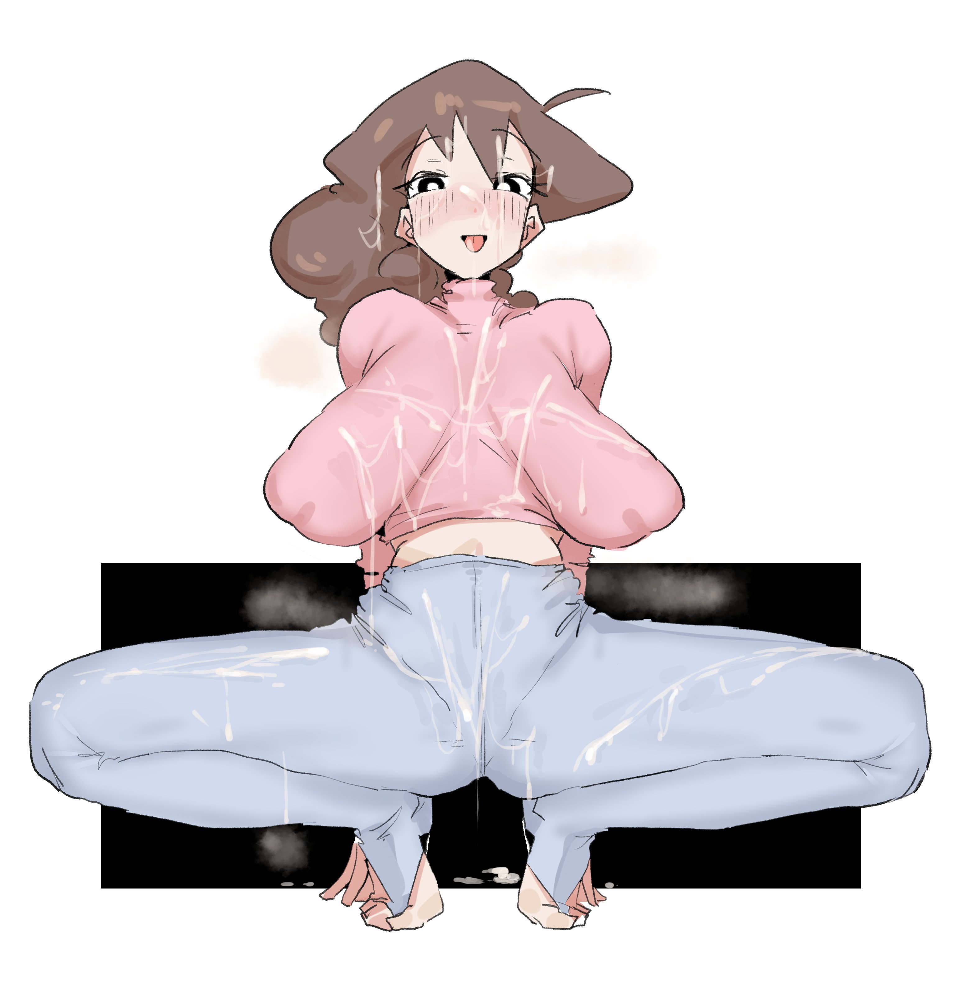 1girls, big breasts, breasts, brown hair, clothed, clothed female, crayon shin-chan, cum, cum on body, curvy, feet, female, female only, housewife, huge breasts, human, large breasts, leebongchun, leggings, light skin, light-skinned female, married female, mature, milf, misae nohara, mother, musk, musk clouds, pale skin, pale-skinned female, sagging breasts, short hair, solo, squatting, thick thighs, toes, voluptuous, wide hips